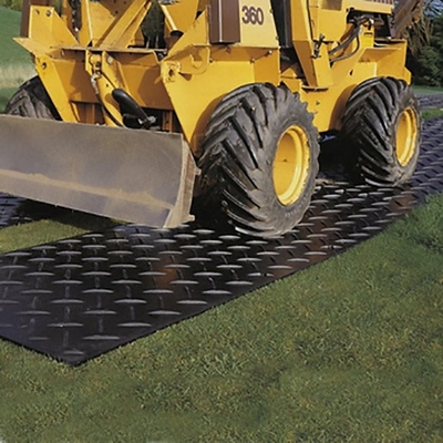 HDPE Road van Crane Truck Access Mat Construction van de Grondbescherming Plastic Matten