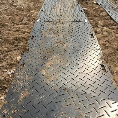HDPE Tijdelijk Voetpadmatwerk 2x4ft Plastic Graafwerktuig Mats Rig Matting Board