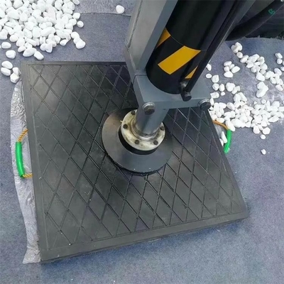 500x500mm HDPE van het het Stootkussengebied van de Veiligheidskraanbalk van het de Stabilisatorbeen de Stootkussens Crane Foot Pads