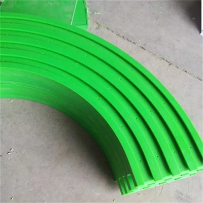 PE Machinaal bewerkte van het de Gidsspoor van de Delentransportband Spoor van de het Spoordia Plastic UHMWPE Gebogen