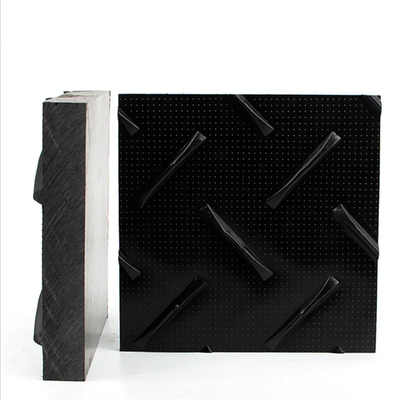 15 mm dikte Plastic grondbeschermingsmatten 4x8 plaat met textuur voor civiele werken