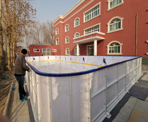 Dry Land Kindersport Synthetische schaatspanelen Hdpe Plaat Huur Glanzend