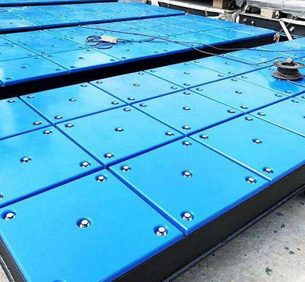 Gratis monster van de beschermplaat van de havenboot UHMWPE-fenderpaneel PE Marine Pad
