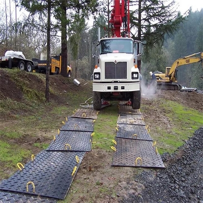 4x8ft de Openlucht Samengestelde Plastice HDPE Matten van de de Grondbescherming van de Wegplaat