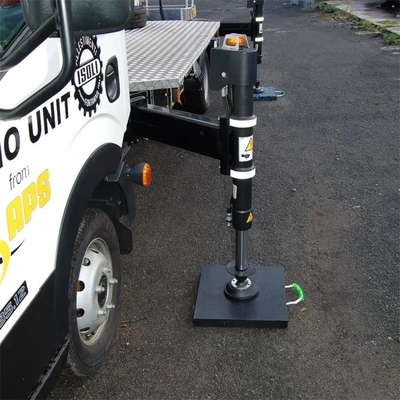 De duurzame Mobiele Vierkante HDPE Plastic Opheffende Kraan van Crane Truck Outrigger Pads For