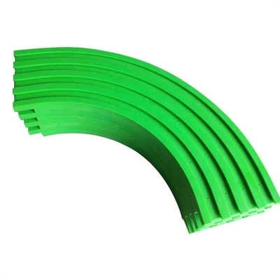 Van de de Strookt Groef van de polyethyleenslijtage van de de Transportband het Plastic UHMWPE Ketting Spoor van het de Gidsspoor