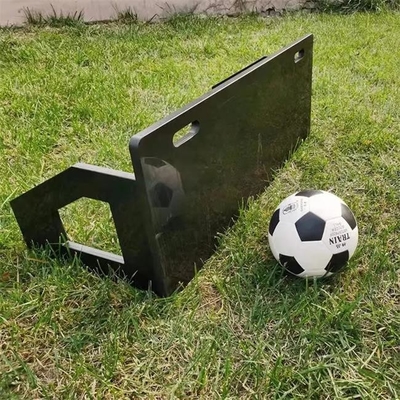 Voetbal van het het Polyethyleen Plastic Voetbal van het Opleidingsmateriaal de Vouwbare Muur van Rebounder