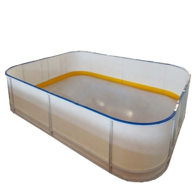 Plastic het Schaatsen HDPE van de Pisteomheining de Raadsbeschermplaat van Hockeydasher met Staalkader