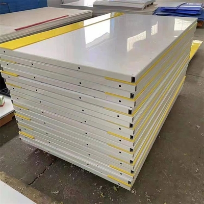 4x8 voeten het Draagbare HDPE Plastic Hockey die van de Ijsbaanbarrière de Raad van Pistedasher schieten