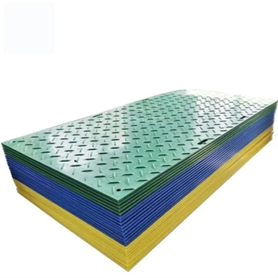 Van het het Polyethyleen de Plastic Spoor van de verscheidenheidskleur Matten van Mat Heavy Duty Ground Protection