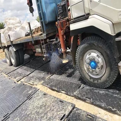 De harde Plastic Matten van Mat Hdpe Ground Protection Road van Vloer Draagbare Rijwegen