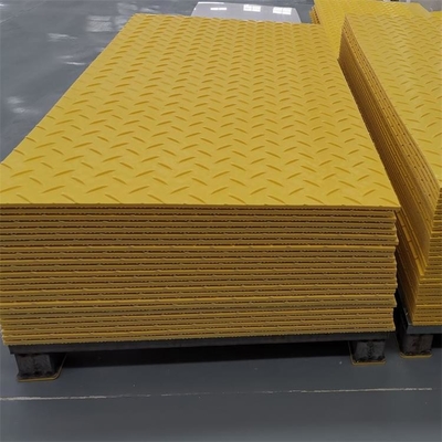 2*8ft HDPE van de de Bladen de Tijdelijke Weg van de Grondbescherming Toegang Mats For Construction
