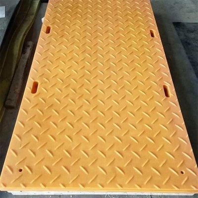 2*8ft HDPE van de de Bladen de Tijdelijke Weg van de Grondbescherming Toegang Mats For Construction