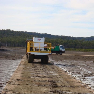 2*8ft HDPE van de de Bladen de Tijdelijke Weg van de Grondbescherming Toegang Mats For Construction