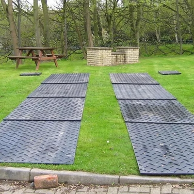 De aangepaste HDPE Plastic van de het Spoorweg van de Olieveldvrachtwagen Rijwegen Mat For Excavators