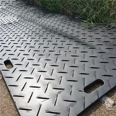 4X8ft Antislip Lichtgewicht Plastic Tijdelijke de Mattenhdpe van de Grondbescherming Moerasmatten