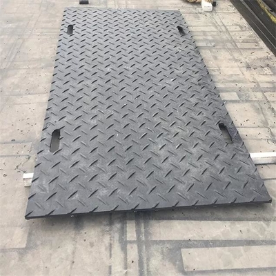 2×8 voet-Tijdelijke Weg van Mat Ground Protection Mats For van het Polyethyleen de Plastic Spoor