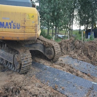 HDPE de Mat van de het Spoorweg van Mats Temporary Heavy Duty Construction van de Grondbescherming