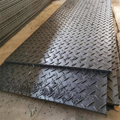 HDPE Tijdelijk Voetpadmatwerk 2x4ft Plastic Graafwerktuig Mats Rig Matting Board