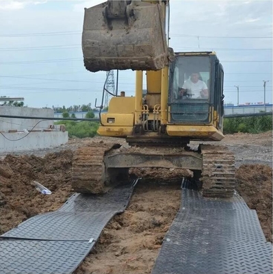 4x8ft Plastic de Raadshdpe van de Grondbescherming Spoor Mats For Heavy Duty