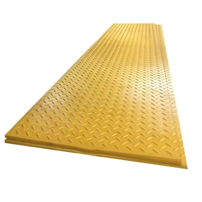 4X8 HDPE van het voeten Draagbare Slijtvaste Plastic Blad Tijdelijke Toegangswegmatten