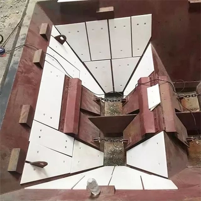 Wit Slijtvast UHMWPE-Voeringsblad voor van de de Korrelsilo van de Staalsilo de Voeringsraad