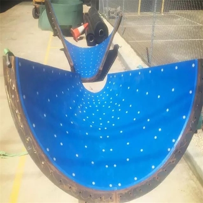 De slijtvaste ultra Hoge Silo van de VervoerKolenbunker - de Voering van het molecuulgewichtpolyethyleen