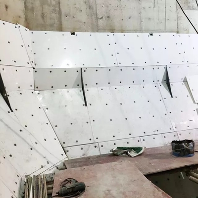 Het witte Zelfsmerende Blad van de de Kolenbunkervoering van Bezitsuhmwpe Plastic Silo's