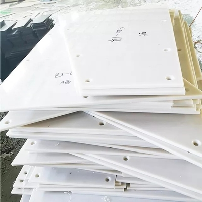 Het witte Zelfsmerende Blad van de de Kolenbunkervoering van Bezitsuhmwpe Plastic Silo's