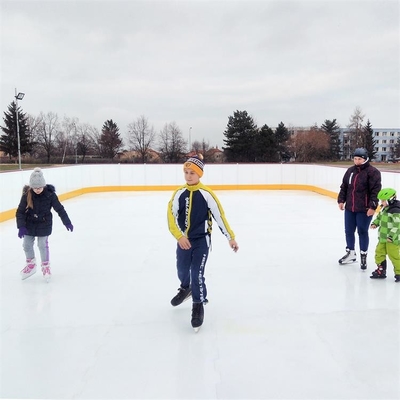 Het Schaatsen van het Blad Kunstmatig Ski Surface For Synthetic Ice van UHMWPE Plastic Hockey