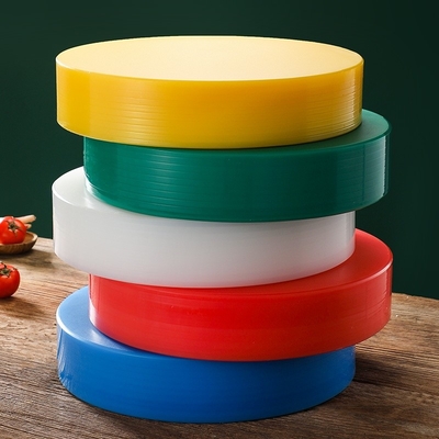 Ronde Snijdende Douane Gepersonaliseerde Keukenhdpe Plastic Hakborden voor Kaas