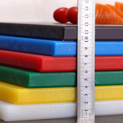 20mm Antibacteriële Gekleurde Hoogte - de Plastic Scherpe Raad van het dichtheidspolyethyleen