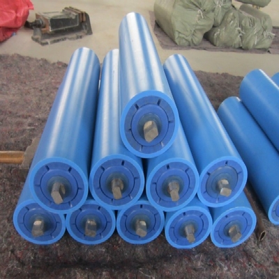 4 de Pijp Plastic HDPE van het duimpolymeer Effecttransportband Opleidings Nuttelozere Rollen