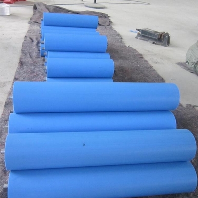 4 de Pijp Plastic HDPE van het duimpolymeer Effecttransportband Opleidings Nuttelozere Rollen