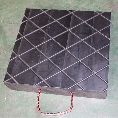 Crane Mats-HDPE de Kraanbalk vult de Distributiestootkussen op van de Polyethyleen Plastic Lading
