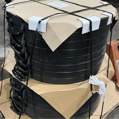 Schokbestendige Mobiele Plastic Ronde HDPE van de Hoekenkraan Kraanbalk Jack Pads