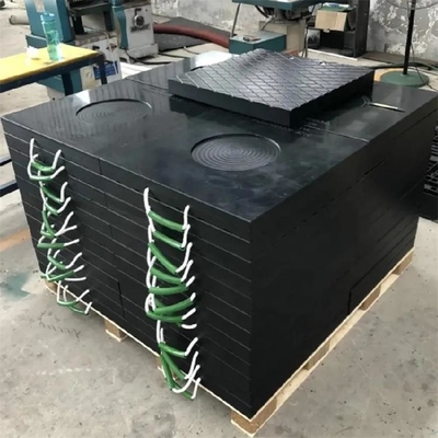 De draagbare Samengestelde Zware Machines van Polyethyleencrane outrigger jack pads for