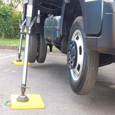 24X24 duim het Harde Plastic HDPE Blok Crane Jack Truck Foot Pad van Kraanbalkstootkussens