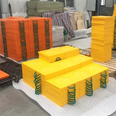 Het Beenpe van de grond Dragende Stabilisator Kraanbalkstootkussens voor Zwaar Materiaal Crane Truck