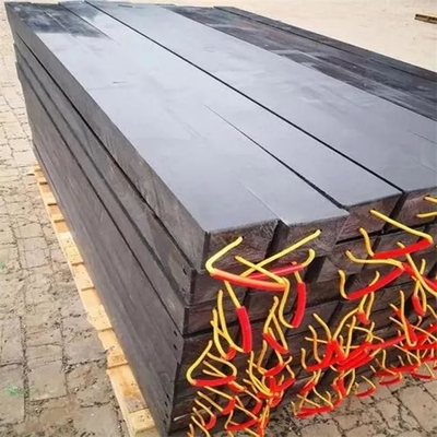 Lichtgewicht de Blokkenveiligheid van Kraanbalkcribbing om HDPE Plastic Rond Jack Pad