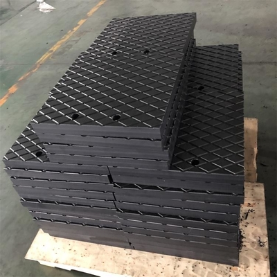 Sterke de Capaciteitshdpe van het Druklager Kraanbalkstootkussens Jack Plate Cribbing Block