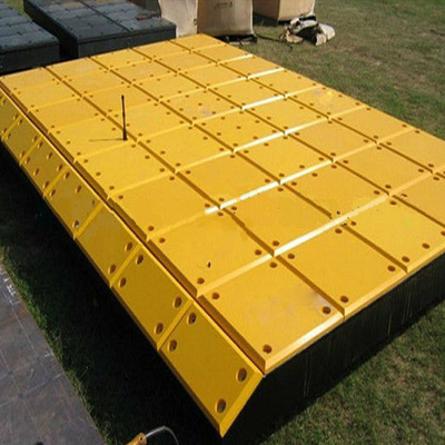 De hoge HDPE van de Corrosieweerstand Plastic Plaat van Marine Boat Fender Panel Impingement