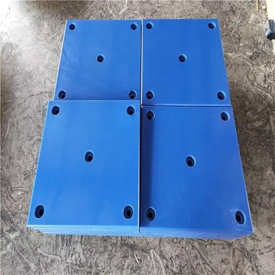 De gebogen van het het Stootkussengezicht van het Techniek Plastic Dok Stootkussens UHMWPE Marine Dock Bumpers