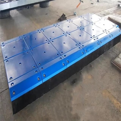 Blauwe Samengestelde UHMWPE-de Boogstootkussens van de Cel Open Haven voor Rubbermarine fenders