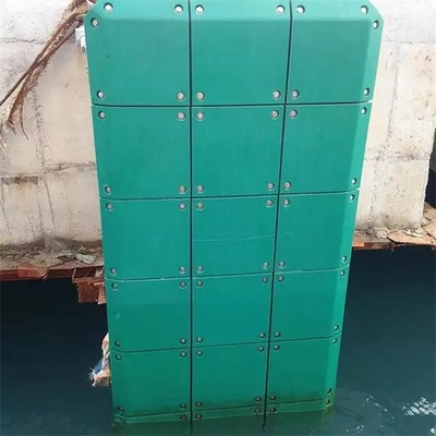 Marine Grade High Density Polyethylene-het Stootkussengezicht vult HDPE Dokbumper op