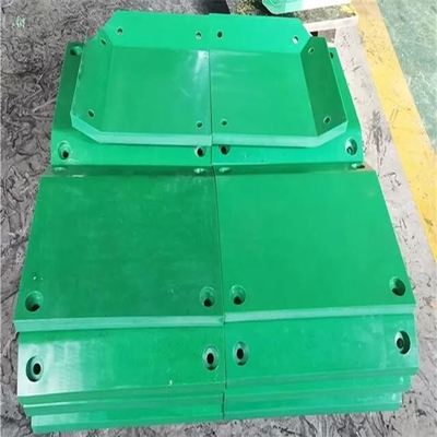Marine Grade High Density Polyethylene-het Stootkussengezicht vult HDPE Dokbumper op