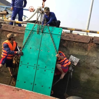Anticorrosief HDPE Plastic Stootkussencomité die de Raad van de het Kussenbescherming van het Stootkussendok onder ogen zien