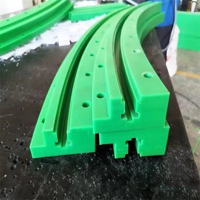 UHMWPE-van de de Strook het Groene Plastic Transportband van de Polyethyleenslijtage Product van de Gidssporen