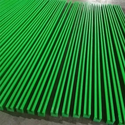 De polyethyleentransportband leidt Slijtvast Lineair de Gidsspoor van UHMWPE