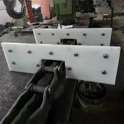 Van de de Transportbandvlucht van de polyethyleenvervaardiging de Peddel Witte UHMWPE Machinaal bewerkte Delen